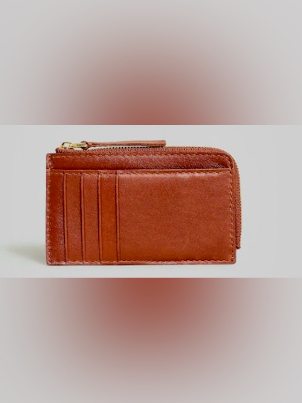 Madewell The Essential Zip Card Case